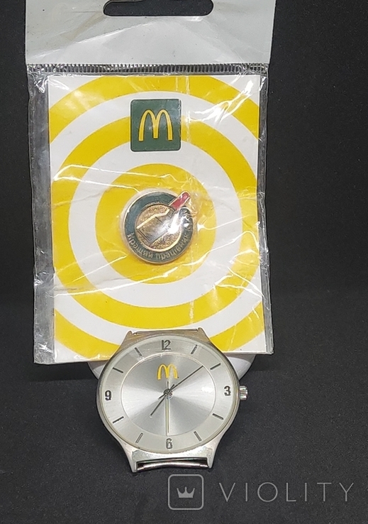 Значек McDonald's "Кращій працівникик кухні" в упаковке, фото №8