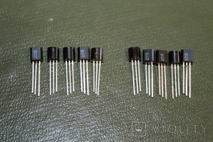 KT201BM (transistor - 10 pcs.), lot No. 210133