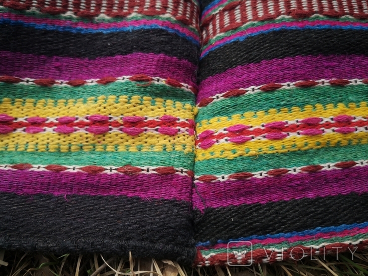 Borshchiv woolen row-veritka carpet of the 1930s, photo number 7