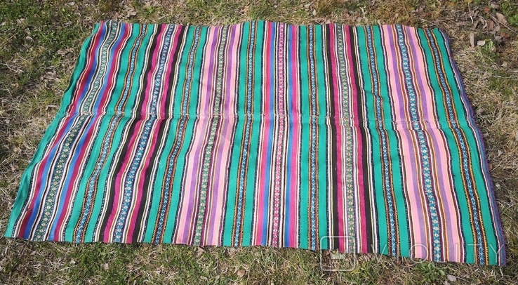 Borshchiv row-veritka carpet 1950s, photo number 4