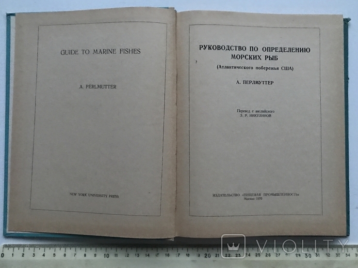 Guidelines for the identification of marine fish of the Atlantic coast of the United States. A. Perlmutter., photo number 4