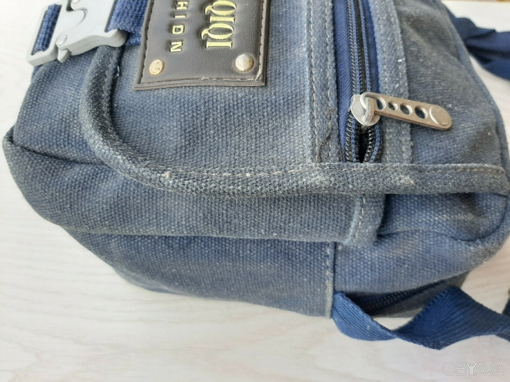 Мужская сумочка через плечо из плотной ткани (витрина), фото №10