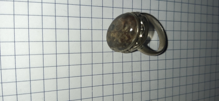 Кольцо с натуральным камнем, фото №4