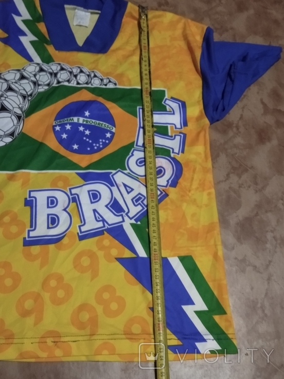 Soccer T-shirt Brazil, photo number 3