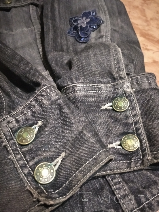 Women's denim jacket, photo number 7