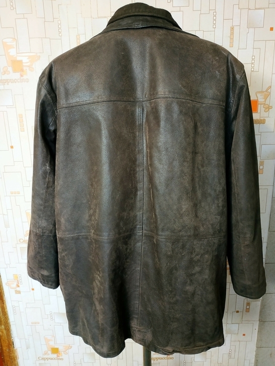 Куртка потужна шкіряна чоловіча LEATHER COLLECTION p-p XL, numer zdjęcia 9