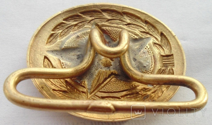 USSR. Buckle on officer's parade belt, photo number 8