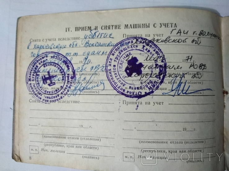Technical passport of the Zündapp, 1937, photo number 7