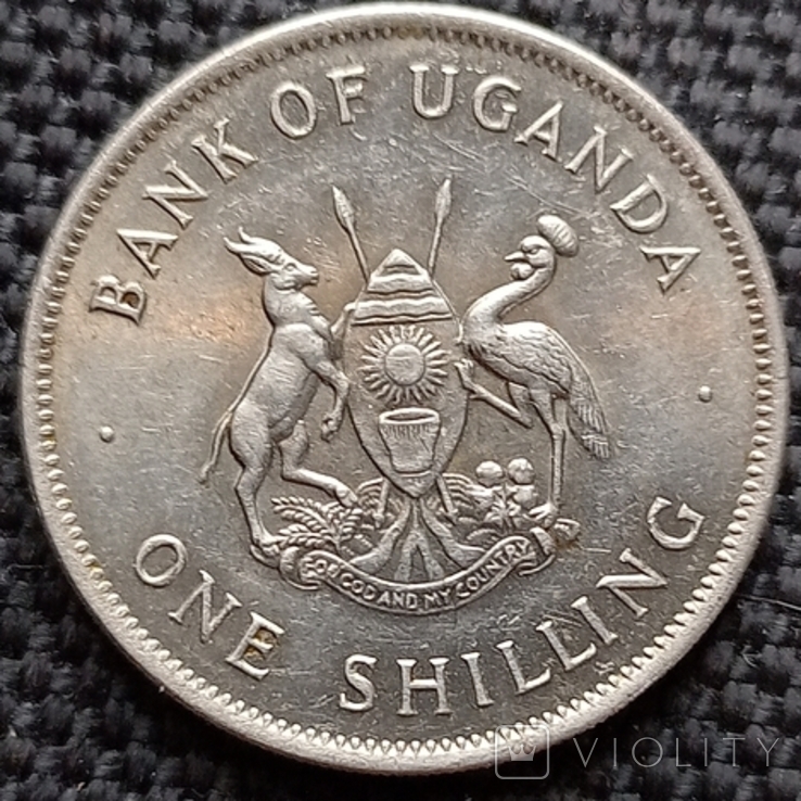 Уганда 1 шиллинг 1976, фото №3