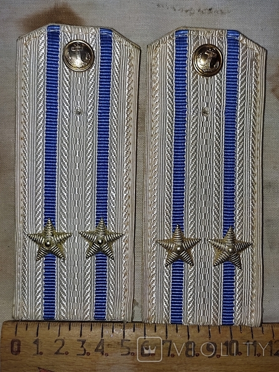 Vintage. Shoulder straps ceremonial (silver), Lieutenant Colonel of Aviation of the USSR Navy, photo number 3