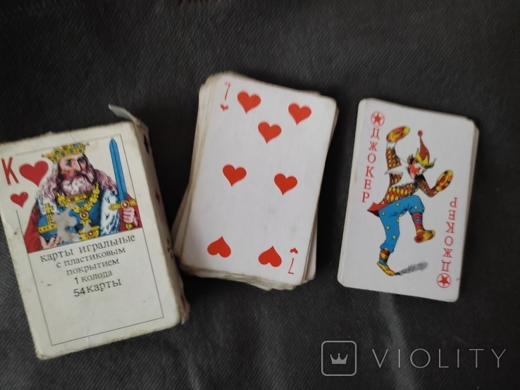 Vintage. Playing cards (poker). 54pcs.USSR, photo number 5