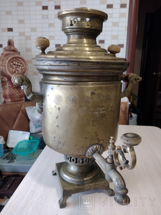 Samovar Partnership of the steam samovar factory of the heirs of V.S. Batashev, 1898.