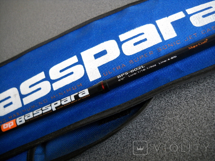 Удилище спиннинговое Major Craft Basspara BPS-602L