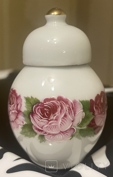 Vase with lid Limoges Limoges France, photo number 2
