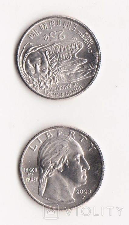 USA USA - 1/4 Dollar 2023 - P Edith Kanakaole American Women 25 Cents