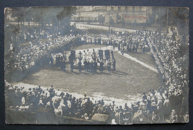 Шостка, молебен 1917 г. Фотограф Карпов., фото №2