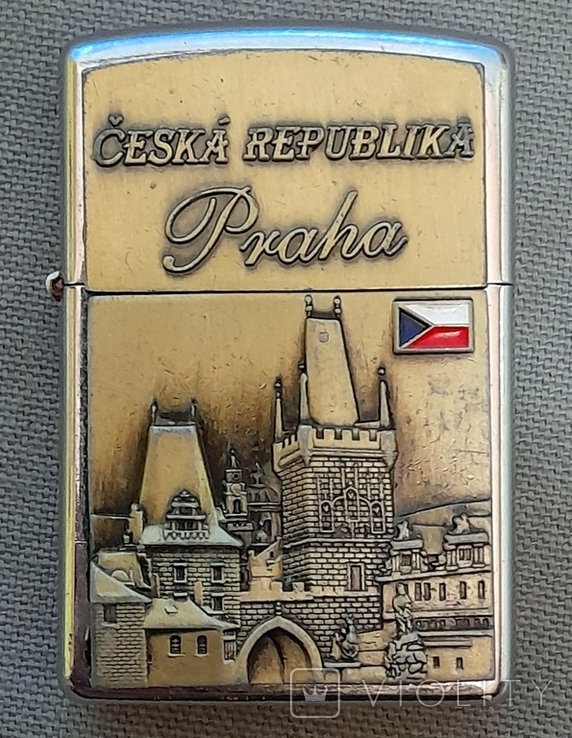 Gasoline Lighter Prague Like Zippo, photo number 2