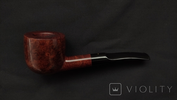 Savinelli Punto Oro Gold Italy smoking pipe for briar tobacco, photo number 2