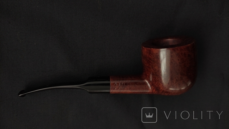 Savinelli Punto Oro Gold Italy smoking pipe for briar tobacco, photo number 3