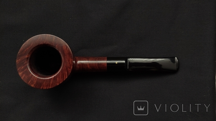 Savinelli Punto Oro Gold Italy smoking pipe for briar tobacco, photo number 4