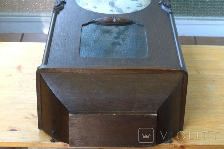 KARL LAUFFER Quarter Striking Wall Clock, photo number 7