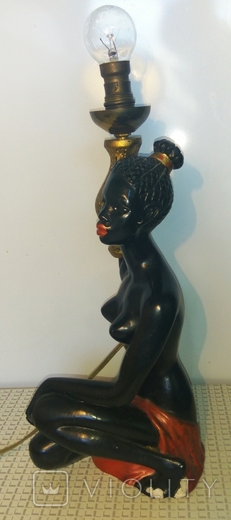 Lamp night light "Black woman with a jug", photo number 5