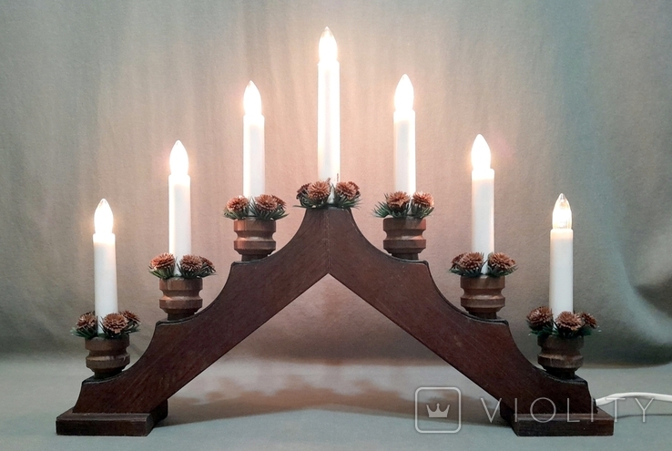 Candle Arch New Year's Christmas Lamp Tree Germany 3