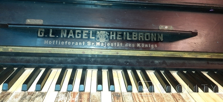 G.L. Nagel Heilbronn Пианино 1828 года, photo number 11