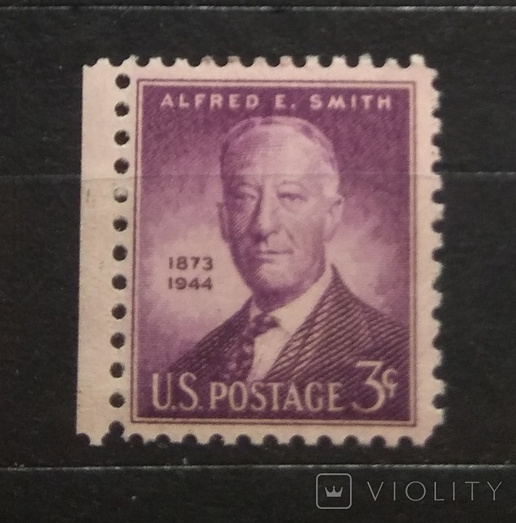 1945 США 1 годовщина со дня смерти Альфреда Смита **