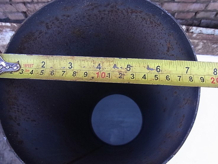Труба для Котла - Болеряна 50см 18.5х17.5 см товщина 2 мм з Німеччини, photo number 7