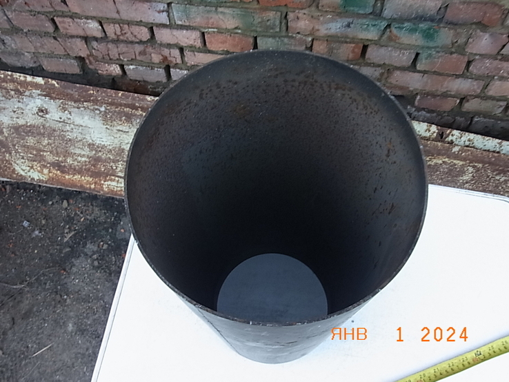 Труба для Котла - Болеряна 50см 18.5х17.5 см товщина 2 мм з Німеччини, photo number 10