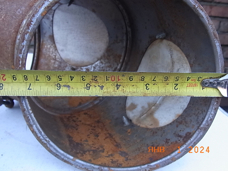 Коліно для Котла - Болеряна 45 градусів нахил реголюється 165 мм діаметр товщина до 2 м, фото №13