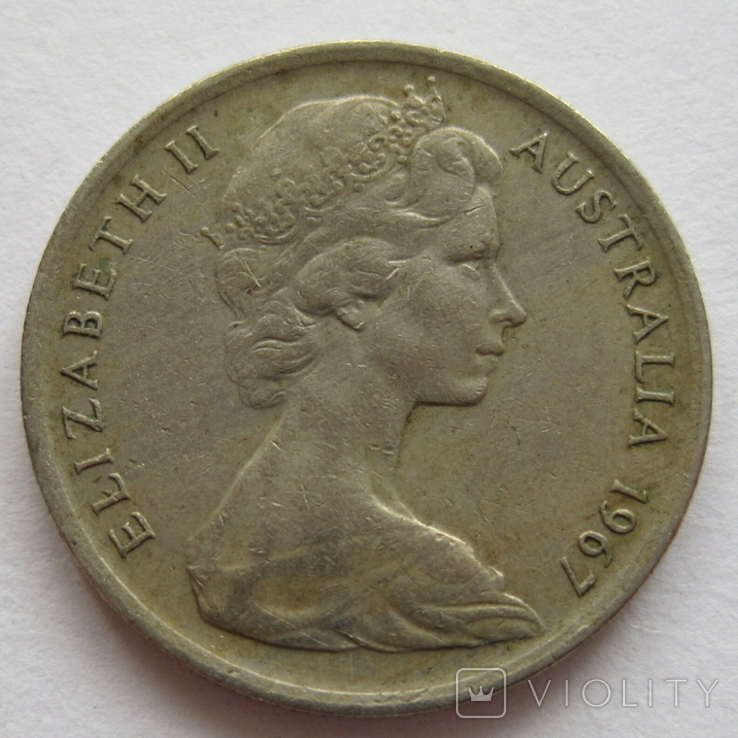 Австралія 5 центів 1967 року #5П8, photo number 3