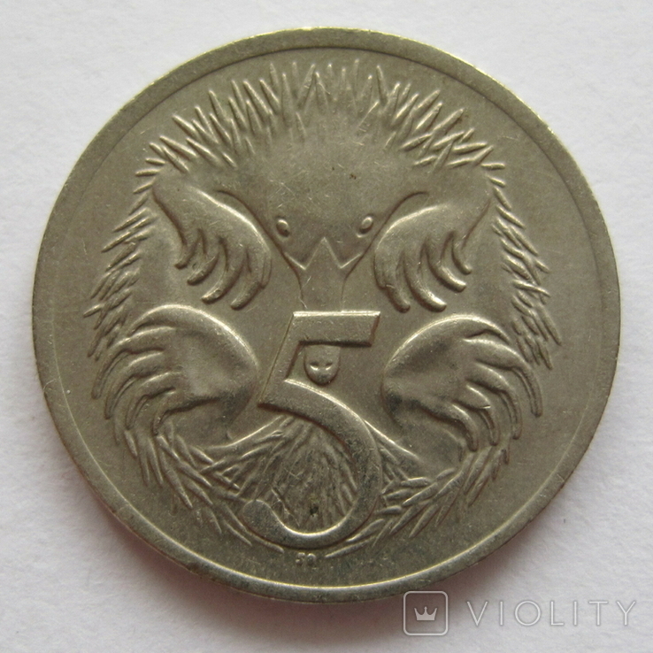 Австралія 5 центів 1977 року #5П9, photo number 2