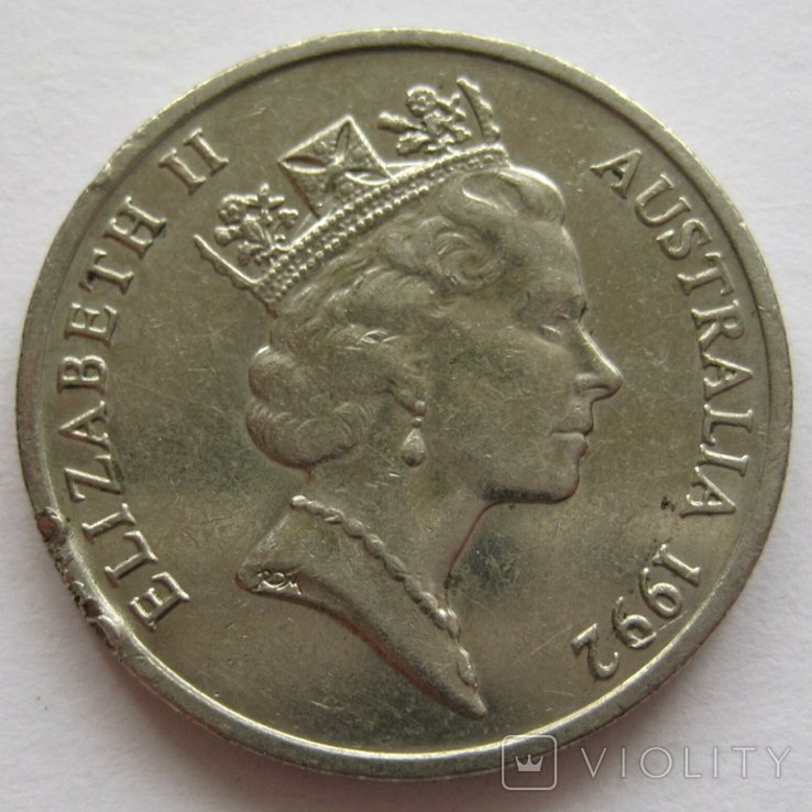 Австралія 10 центів 1992 року #5П13, photo number 3