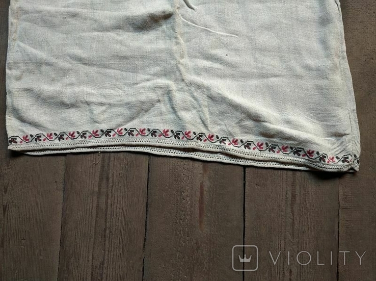 Shirt embroidered vintage No 421, photo number 5
