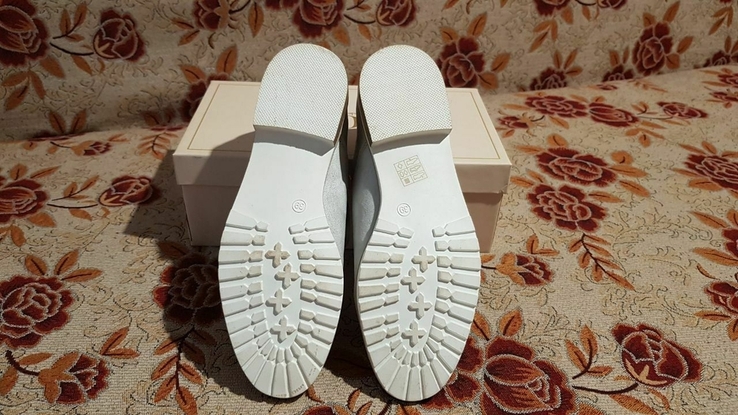 Туфли лоферы женские замшевые, фото №7