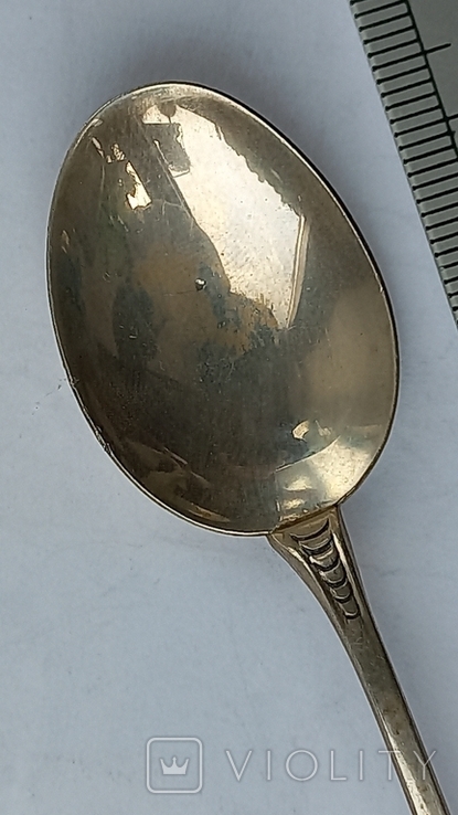 Souvenir spoon, Stresa, Italy, silver, 10+ grams, photo number 4