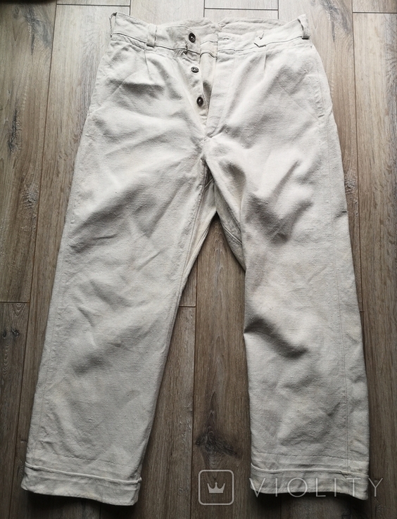 Canvas people. pants 1930s r.M, photo number 3