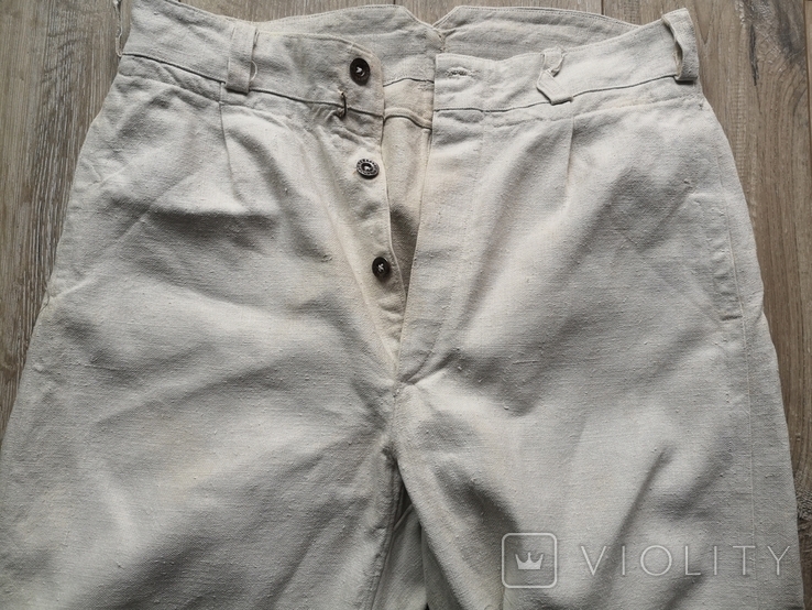 Canvas people. pants 1930s r.M, photo number 2