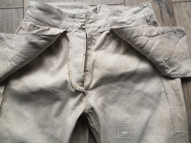 Canvas people. pants 1930s r.M, photo number 9