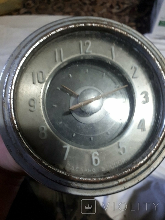 Clock machine type-ACV stamp ChCZ, number 30561 12 volts, photo number 2