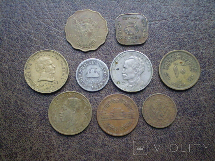 Монеты мира экзотика 1894- 1966 года, photo number 2