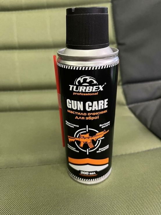 Мастило-очисник для зброї Turbex Gun Care 200 ml, фото №2