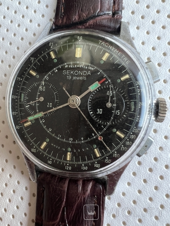 Wrist watch SEKONDA Chronograph, photo number 2