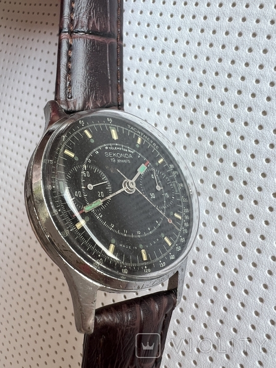 Wrist watch SEKONDA Chronograph, photo number 6
