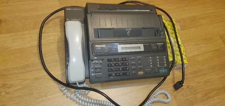 Стаціонарний телефон, факс Panasonic, факсовий папір, фото №7