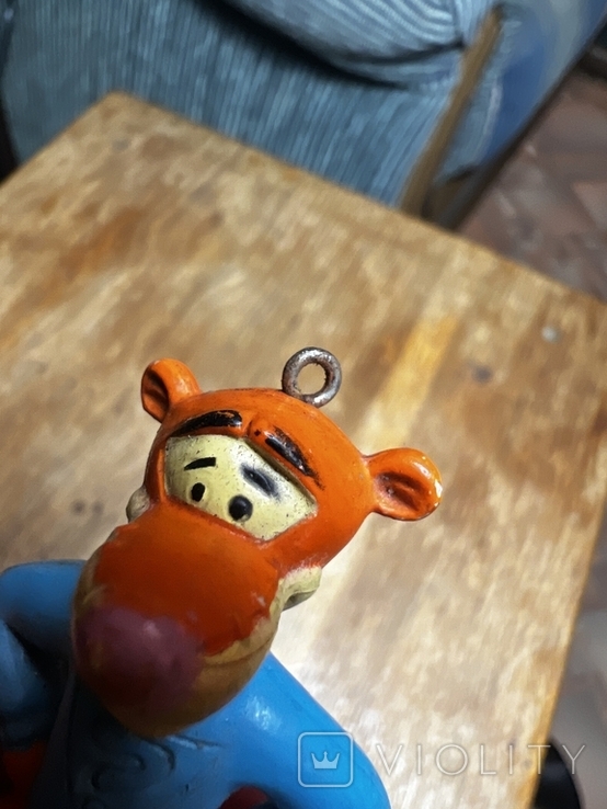 Winnie the Pooh Tiger Retro Toy Keychain Thick Rubber 6cm, photo number 7