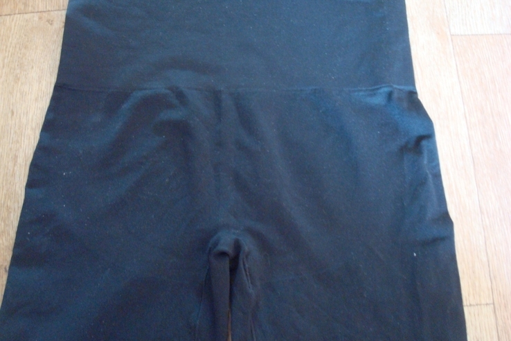 Высокие корректирующие панталоны женские утяжка силикон черные XL/2XL, фото №5