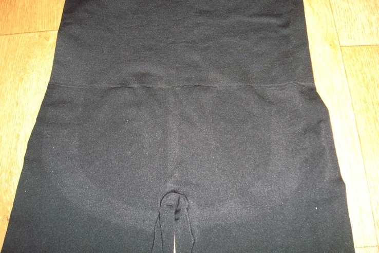 Высокие корректирующие панталоны женские утяжка силикон черные XL/2XL, фото №6